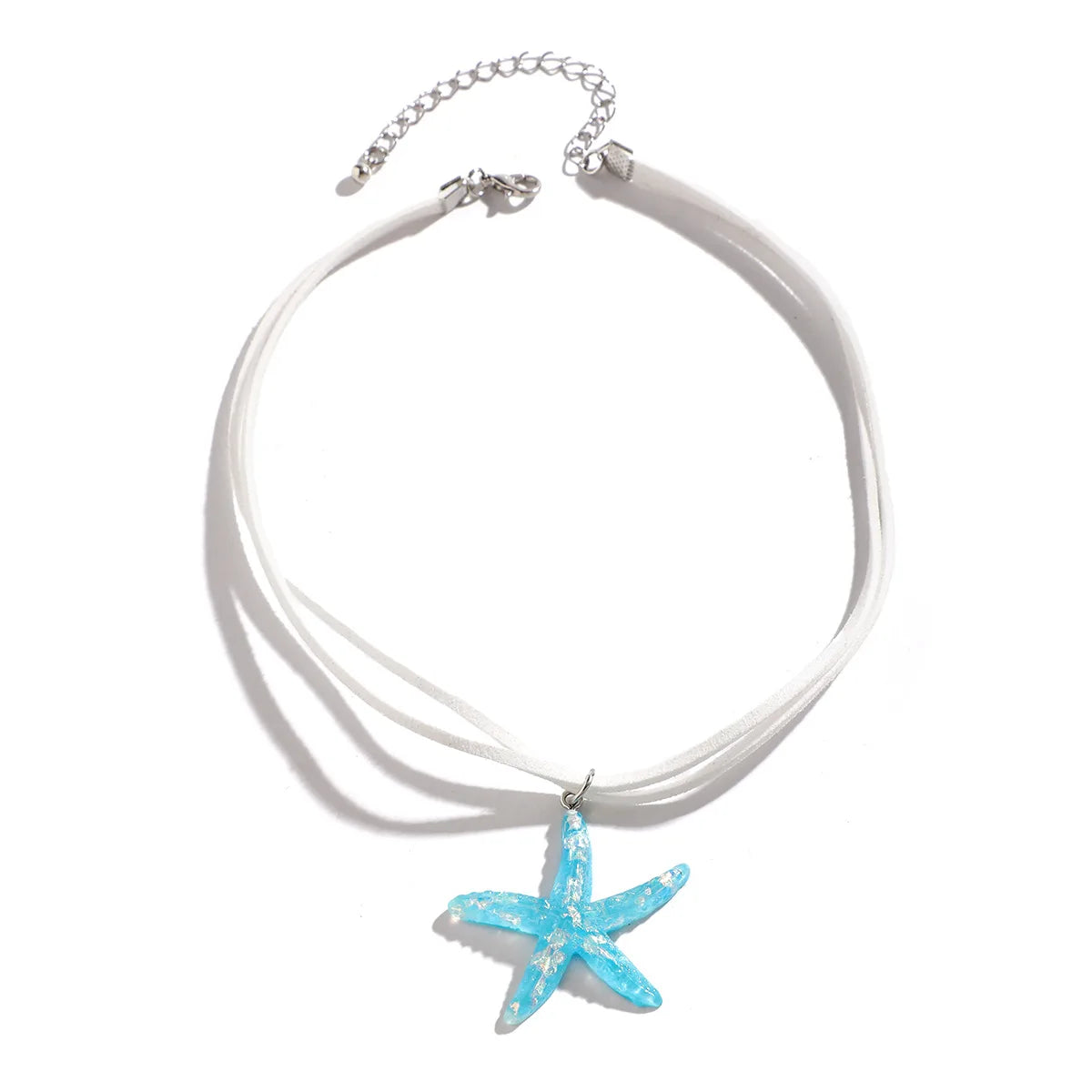 2025 Multi-Layered Starfish Pendant Necklace – Boho Beach Style for Women 🌊⭐