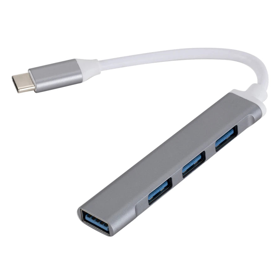 USB C HUB 3.0 – 4-Port Type-C Extender & Docking Station