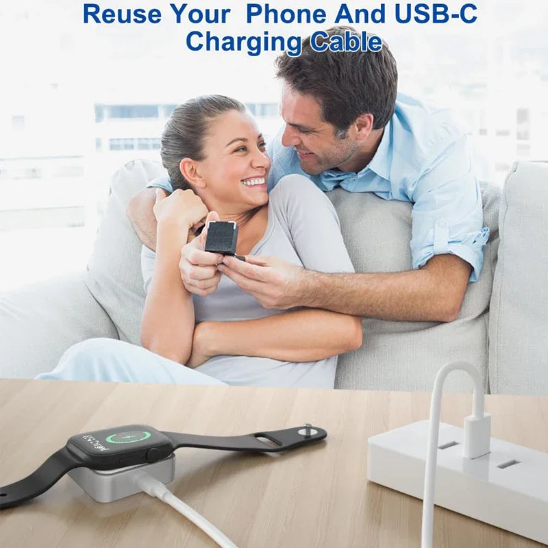 Apple iWatch Portable Magnetic Wireless Charging Station