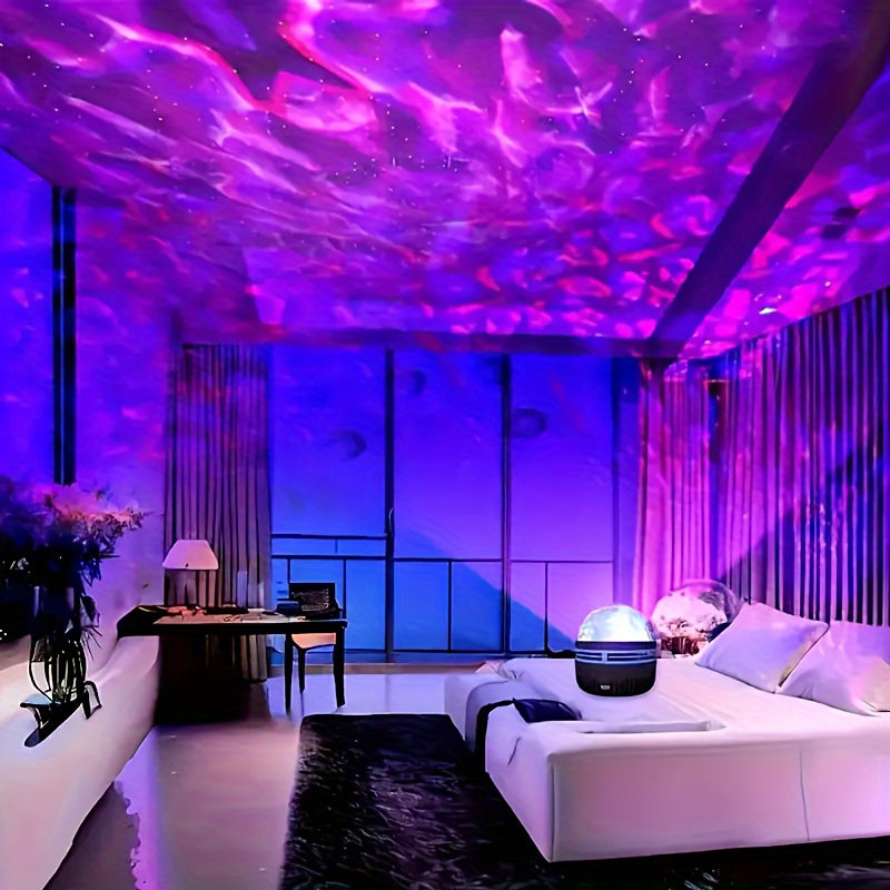 Aurora Wave Projector – Light Up Your Nights with Ocean & Sky Magic