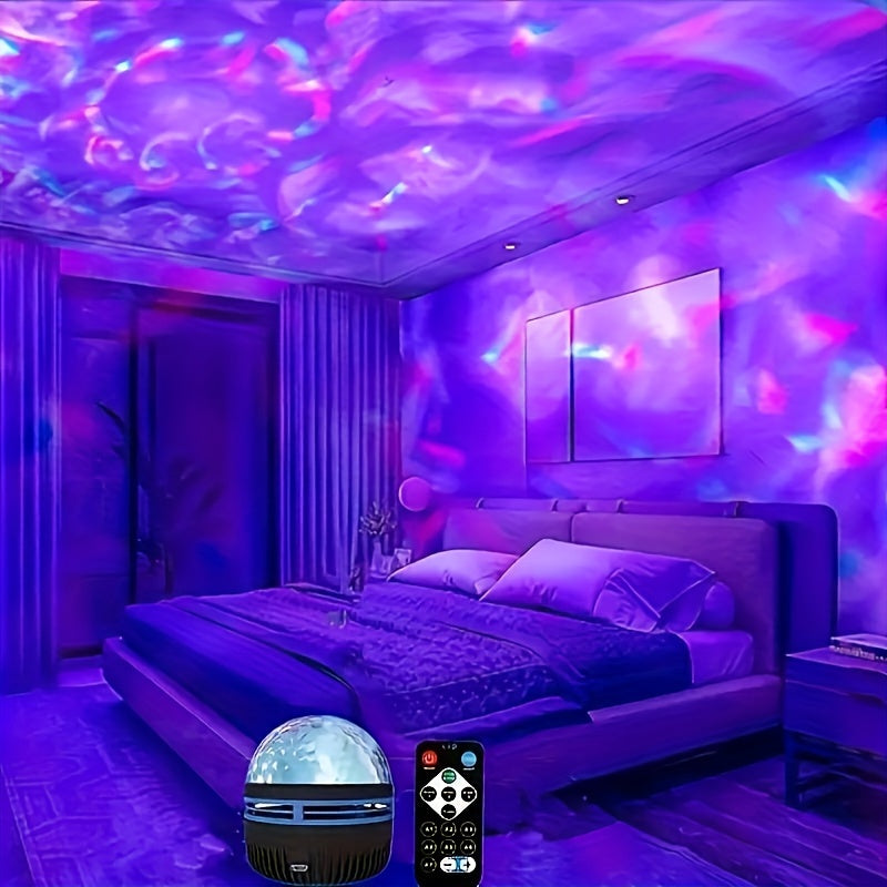 Aurora Wave Projector – Light Up Your Nights with Ocean & Sky Magic