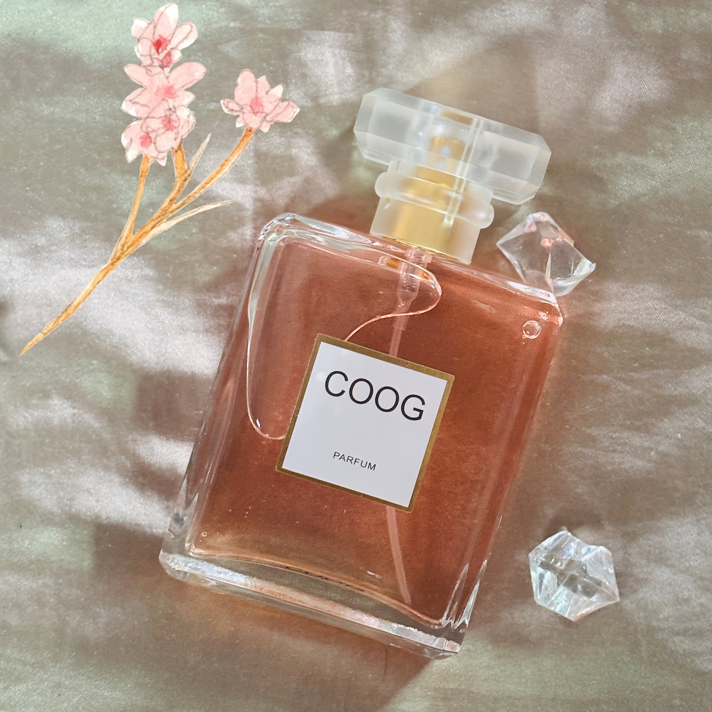 عطر نسائي أنيق - رائحة رومانسية زهرية وشرقية 🌹✨