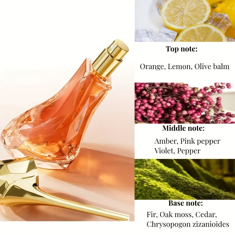 عطر أنيق برائحة الكعب العالي للنساء - رائحة زهرية منعشة (3.4 أونصة) 🌸👠