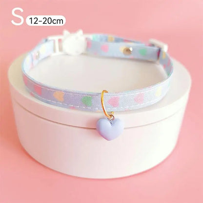 Adjustable Cat Collar with Bow Tie