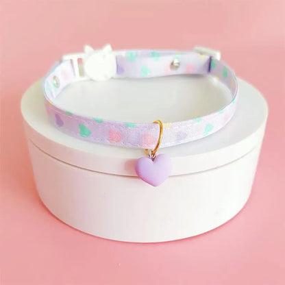 Adjustable Cat Collar with Bow Tie