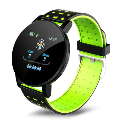 OPUYYM 119S Smartwatch – Bluetooth Fitness Tracker for Men and Women