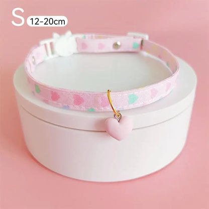 Adjustable Cat Collar with Bow Tie