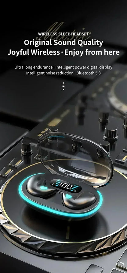 X55 Wireless Sleep Earphones – Noise Reduction & Bluetooth Headset