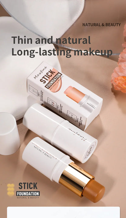 New 6 Color Foundation Stick Natural Lasting Waterproof Fashion Multi-functional Concealer Foundation Make-up for All Skin Types