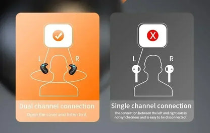 X55 Wireless Sleep Earphones – Noise Reduction & Bluetooth Headset
