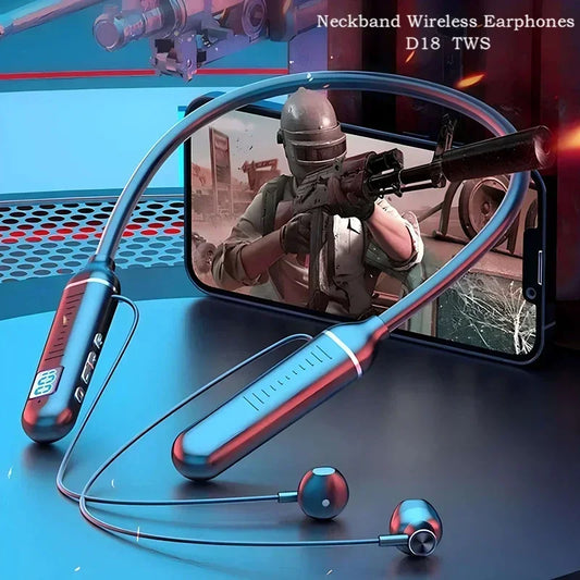 K58pro Wireless Earphones Bluetooth 5.3 Neckband Headphones