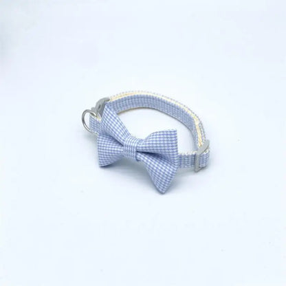 Adjustable Cat Collar with Bow Tie