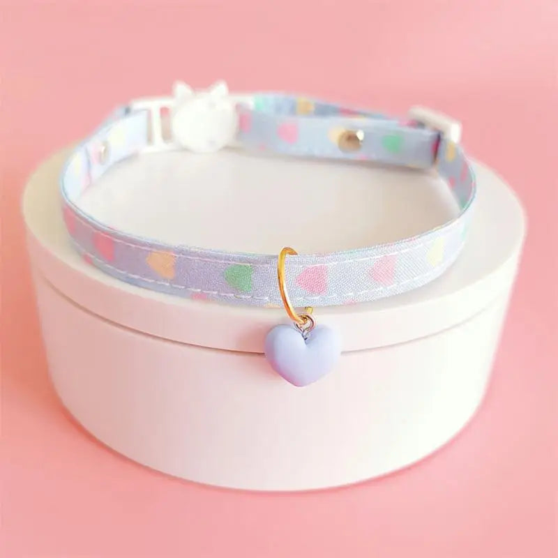 Adjustable Cat Collar with Bow Tie