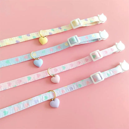 Adjustable Cat Collar with Bow Tie