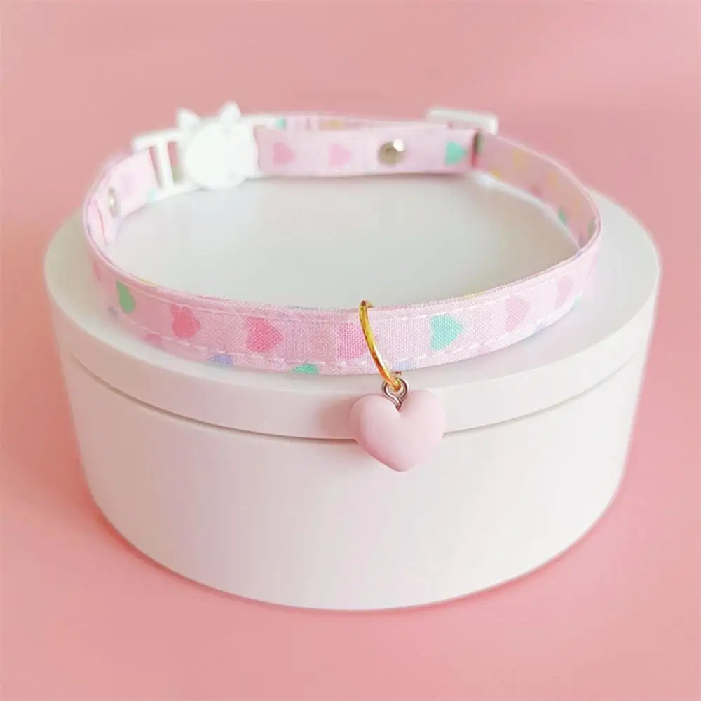 Adjustable Cat Collar with Bow Tie