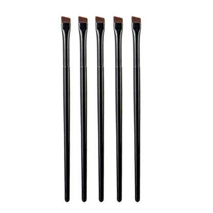 New 2 pieces/set eyebrow contour brush eyebrow eyeliner brush portable small angle eyebrow brush female makeup tool
