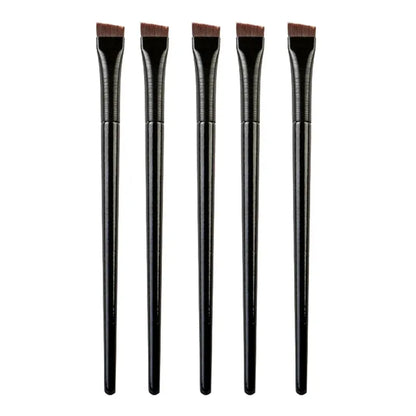 New 2 pieces/set eyebrow contour brush eyebrow eyeliner brush portable small angle eyebrow brush female makeup tool