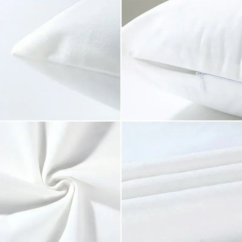 Sweet Home Pattern Cushion Cover – Soft & Stylish Decorative Pillowcase