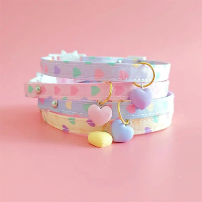 Adjustable Cat Collar with Bow Tie