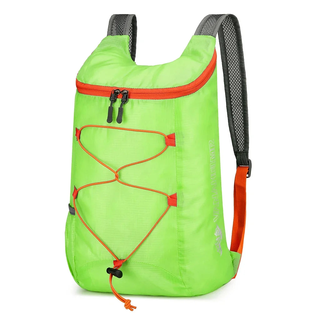 PackLite 10L – Ultralight Foldable Backpack for Outdoor Sports &amp; Travel