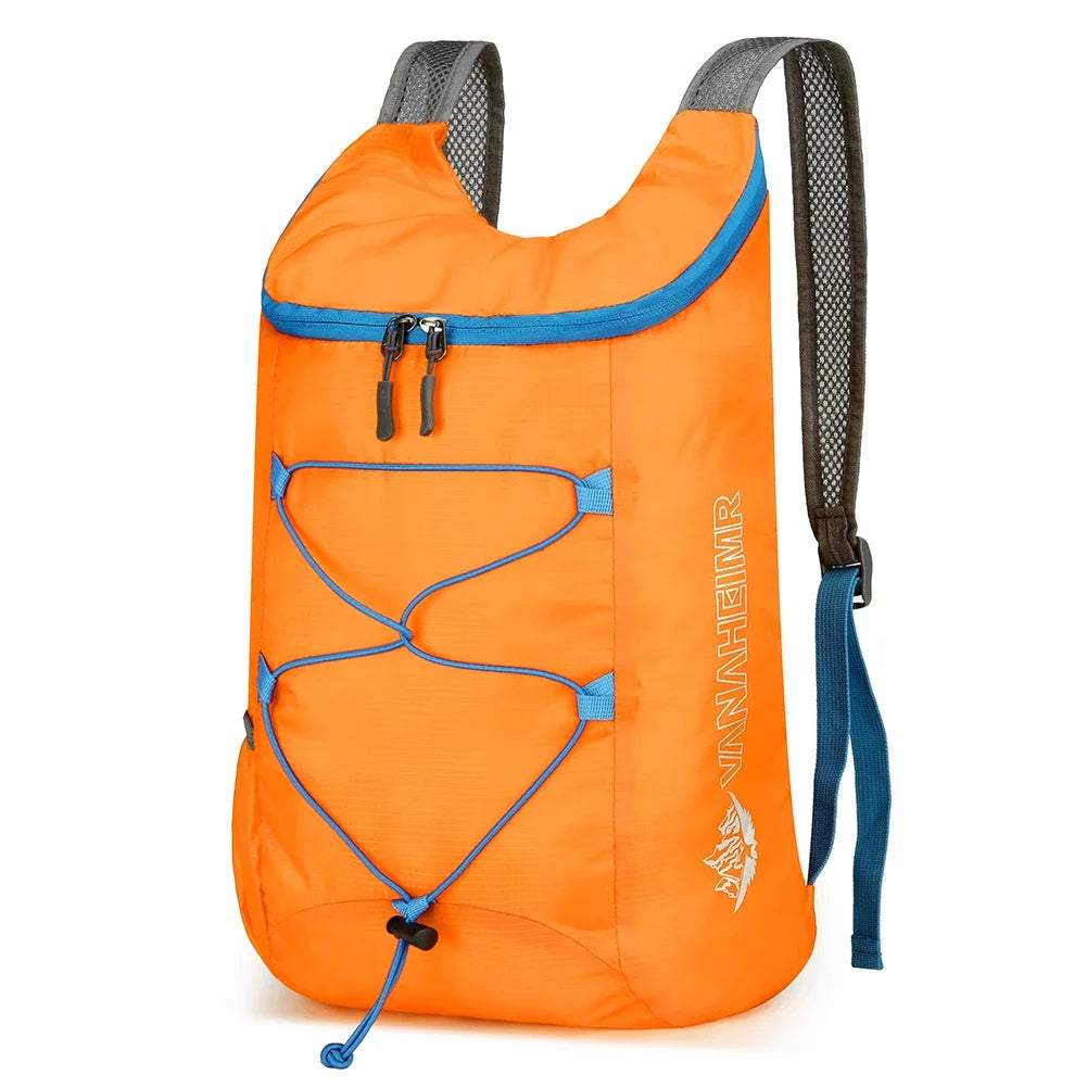PackLite 10L – Ultralight Foldable Backpack for Outdoor Sports &amp; Travel