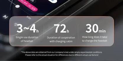 X55 Wireless Sleep Earphones – Noise Reduction & Bluetooth Headset