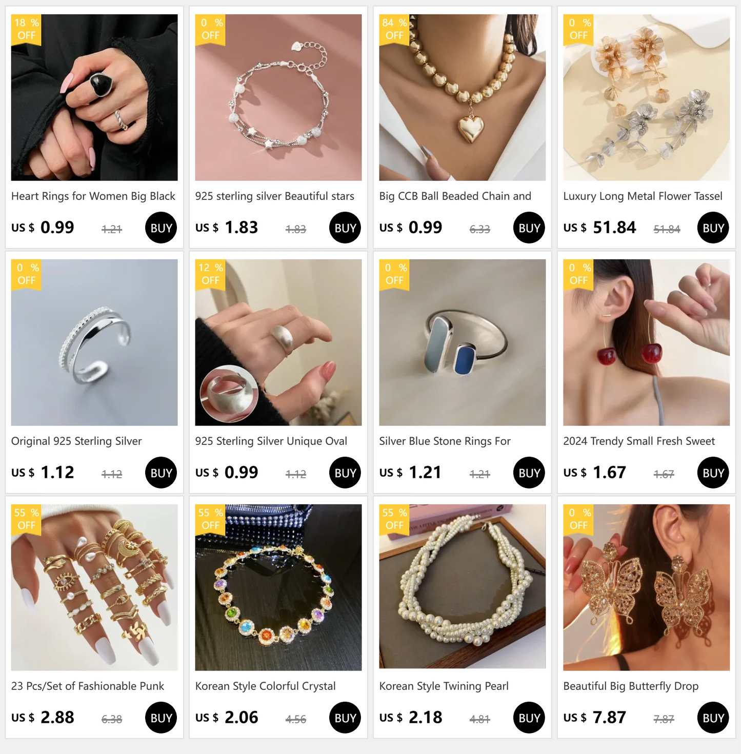 925 Sterling Silver Beautiful Stars Bracelet – Korean Fashion Designer Jewelry