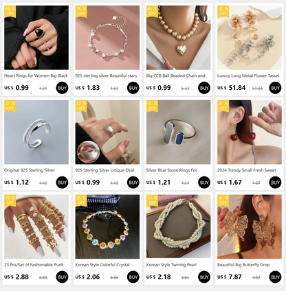 925 Sterling Silver Beautiful Stars Bracelet – Korean Fashion Designer Jewelry