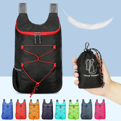 PackLite 10L – Ultralight Foldable Backpack for Outdoor Sports &amp; Travel