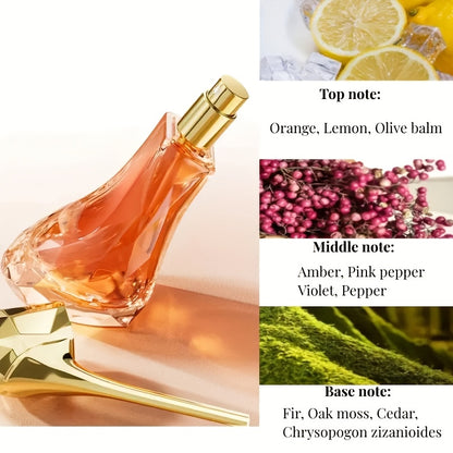 عطر أنيق برائحة الكعب العالي للنساء - رائحة زهرية منعشة (3.4 أونصة) 🌸👠